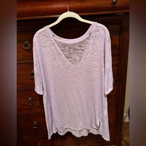WE THE FREE burn out tee Lavender size M